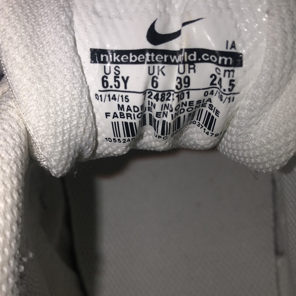 Blue Gray and white Nike Air Max - Picture 8 of 9